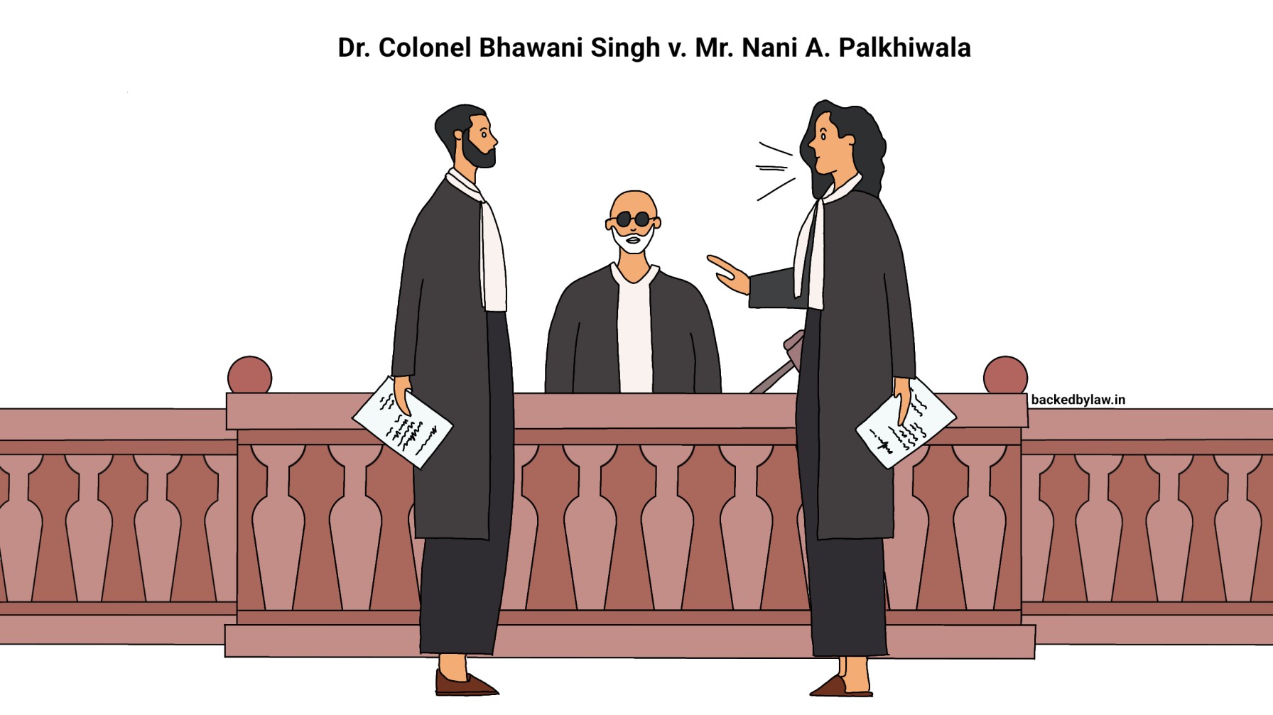 Dr. Colonel Bhawani Singh v. Mr. Nani A. Palkhiwala